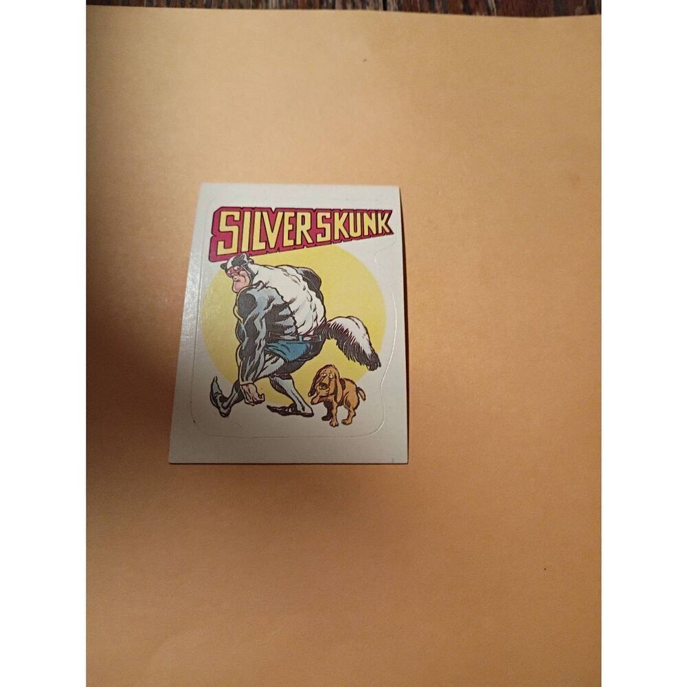 1983 General Mills Zero Heroes Trading Card Sticker Card Vintage #24